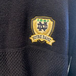 Notre Dame Navy Crewneck